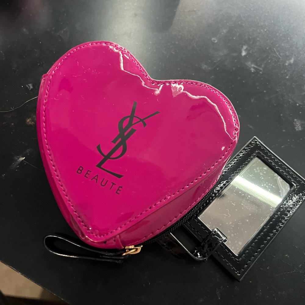 Ysl Beauty pouch with mirror